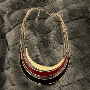 Layered statement necklace